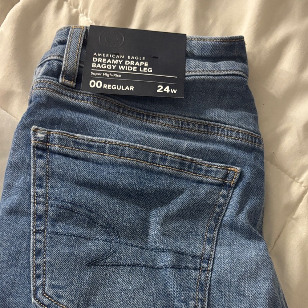 American Eagle Outfitters Dreamy Drape Relaxed Jeans